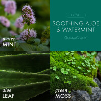 Soothing Aloe & Watermint 3-Docht-Kerze 411g