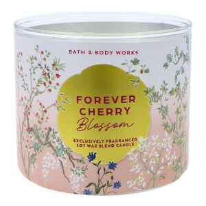 Forever Cherry Blossom 3-Docht-Kerze 411g