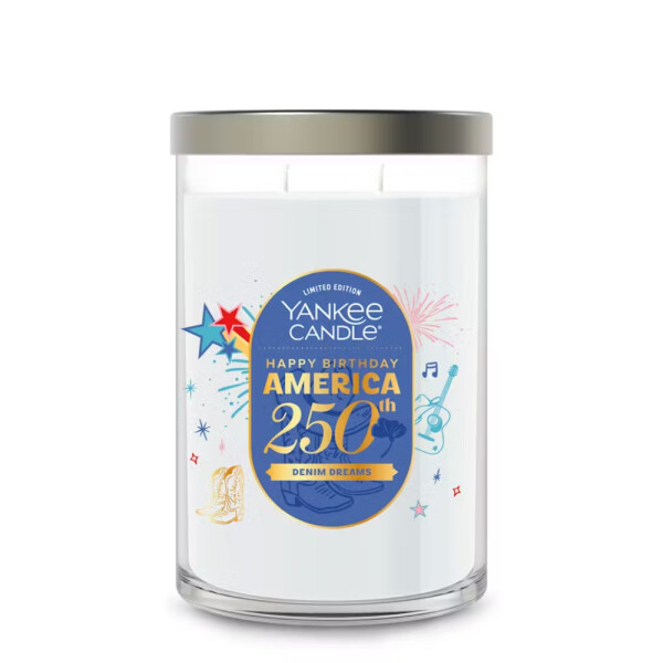 Denim Dreams - 250th Anniversary 2-Docht-Tumbler 567g