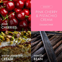 Pink Cherry & Pistachio Cream 3-Docht-Kerze 411g