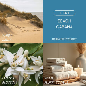 Beach Cabana 3-Docht-Kerze 411g