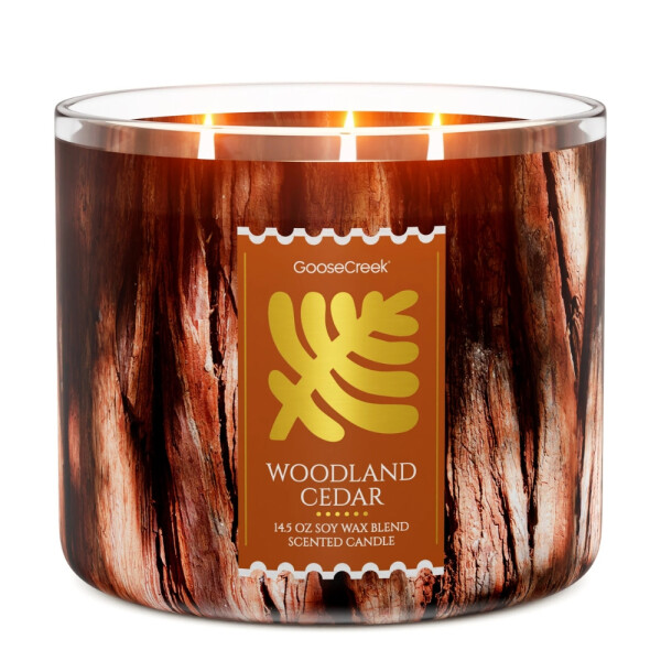 Woodland Cedar 3-Docht-Kerze 411g