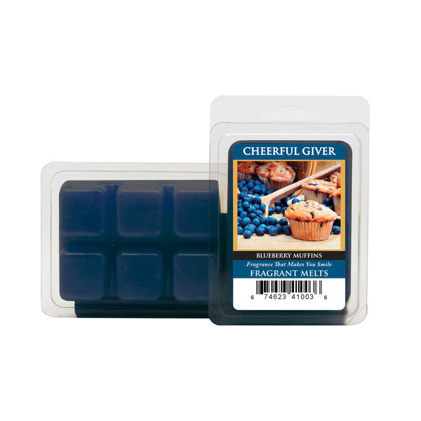 Cheerful Candle Blueberry Muffins Wachsmelt 68g