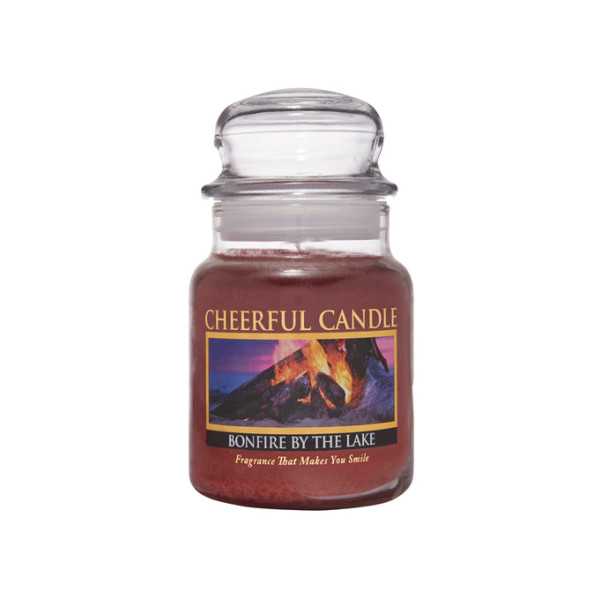Cheerful Candle Bonfire By The Lake 1-Docht-Kerze 170g