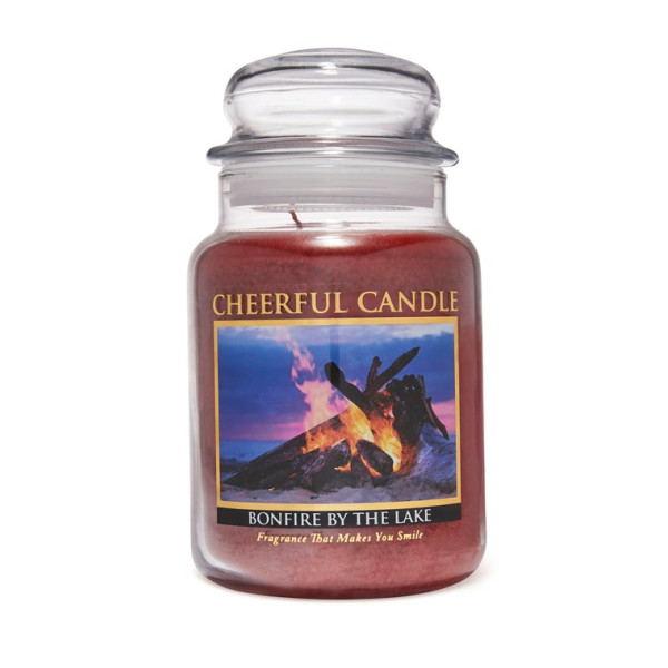 Cheerful Candle Bonfire By The Lake 2-Docht-Kerze 680g