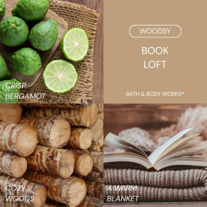 Book Loft 3-Docht-Kerze 411g
