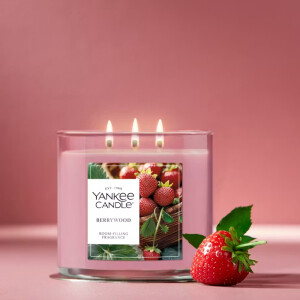 Berrywood 3-Docht-Kerze 411g