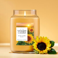 Sunflower Path 1-Docht-Kerze 623g