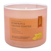 Pumpkin & Salted Toffee 3-Docht-Kerze 411g