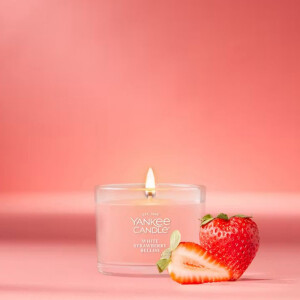 White Strawberry Bellini Mini Glas 37g