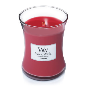 WoodWick® Currant Kerzenglas Mittel 275g mit...