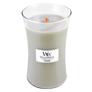 WoodWick® Fireside Kerzenglas Groß 609,5g mit Knisterdocht