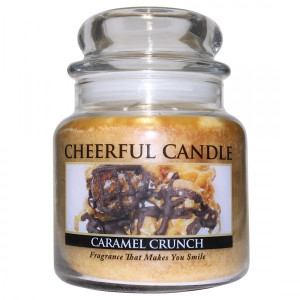 Cheerful Candle Caramel Crunch 2-Docht-Kerze 453g