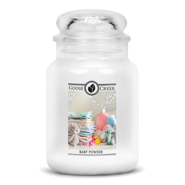 Goose Creek Candle® Baby Powder 2-Docht-Kerze 680g