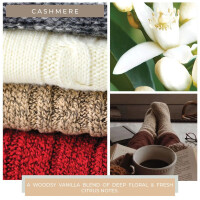 Cashmere 2-Docht-Kerze Mama Jar 623g