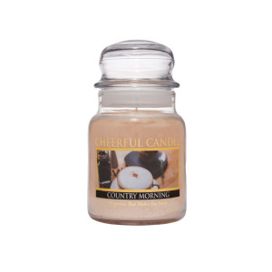 Cheerful Candle Country Morning 1-Docht-Kerze 170g