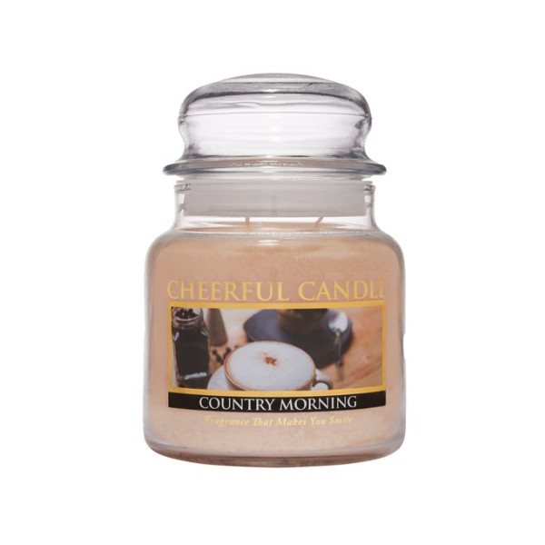 Cheerful Candle Country Morning 2-Docht-Kerze 453g