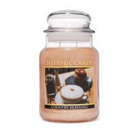 Cheerful Candle Country Morning 2-Docht-Kerze 680g