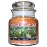 Cheerful Candle Country Wildflowers 2-Docht-Kerze 453g