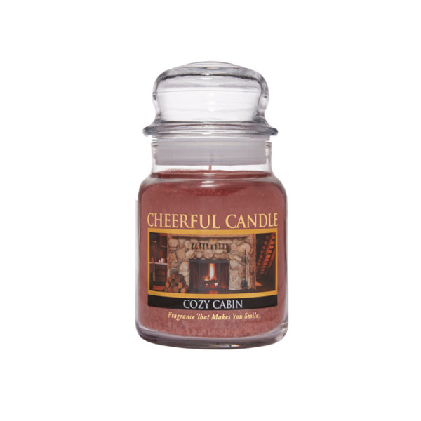 Cheerful Candle Cozy Cabin 1-Docht-Kerze 170g