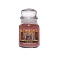Cheerful Candle Cozy Cabin 1-Docht-Kerze 170g