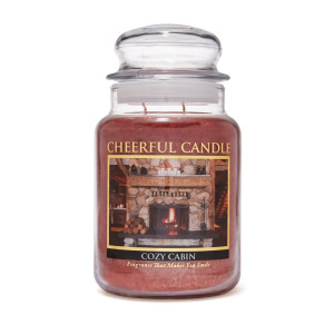 Cheerful Candle Cozy Cabin 2-Docht-Kerze 680g