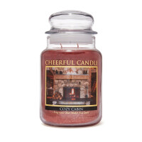 Cheerful Candle Cozy Cabin 2-Docht-Kerze 680g
