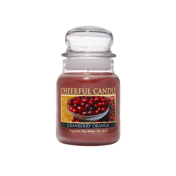Cheerful Candle Cranberry Orange 1-Docht-Kerze 170g