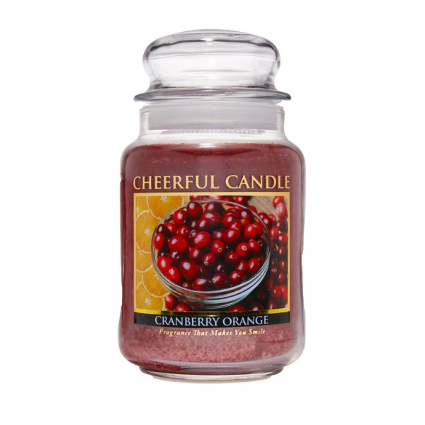 Cheerful Candle Cranberry Orange 2-Docht-Kerze 680g