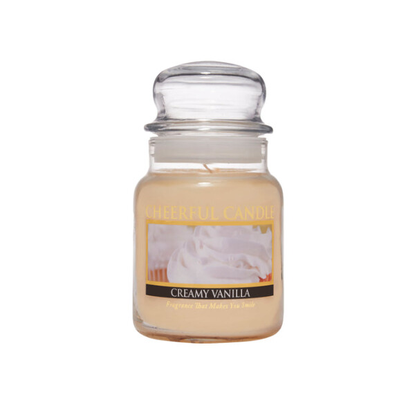 Creamy Vanilla 1-Docht-Kerze 170g