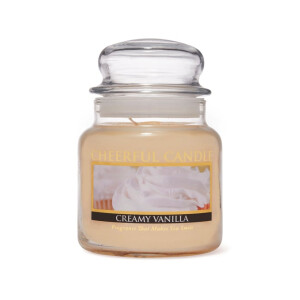 Cheerful Candle Creamy Vanilla 2-Docht-Kerze 453g