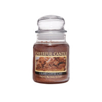 Cheerful Candle Crumb Coffee Cake 1-Docht-Kerze 170g