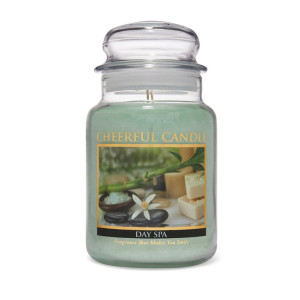 Cheerful Candle Day Spa 2-Docht-Kerze 680g