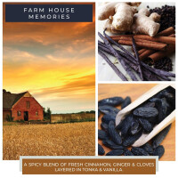 Farm House Memories 2-Docht-Kerze Papa Jar 963g