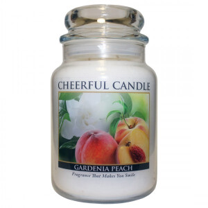 Cheerful Candle Gardenia Peach 2-Docht-Kerze 680g