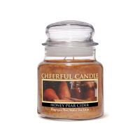 Cheerful Candle Honey Pear Cider 2-Docht-Kerze 453g