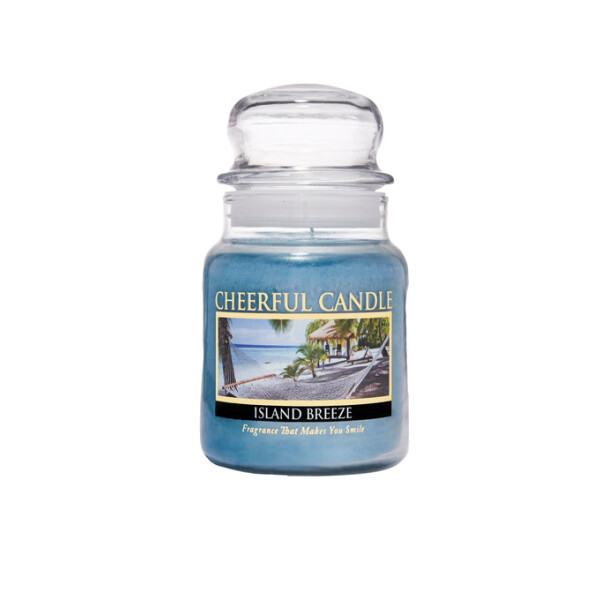 Cheerful Candle Island Breeze 1-Docht-Kerze 170g