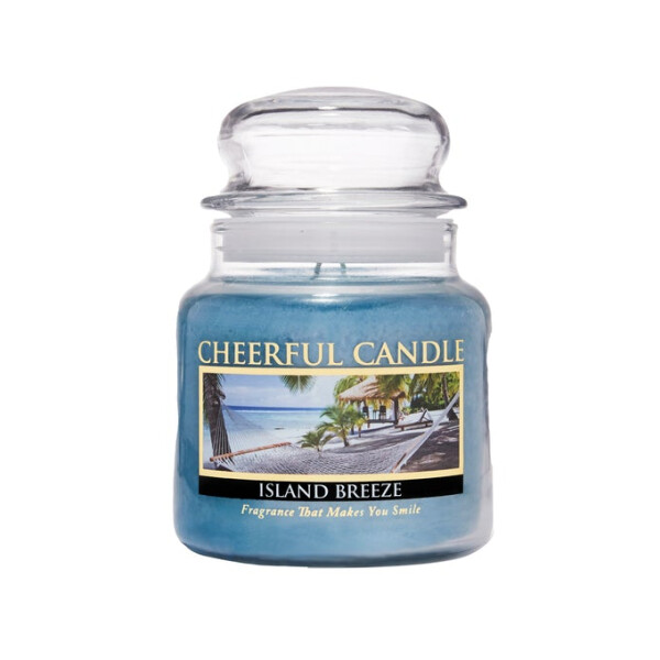 Cheerful Candle Island Breeze 2-Docht-Kerze 453g