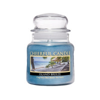Cheerful Candle Island Breeze 2-Docht-Kerze 453g