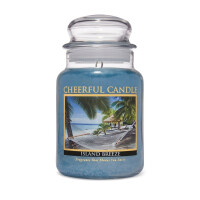 Cheerful Candle Island Breeze 2-Docht-Kerze 680g