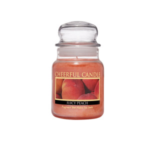 Cheerful Candle Juicy Peach 1-Docht-Kerze 170g