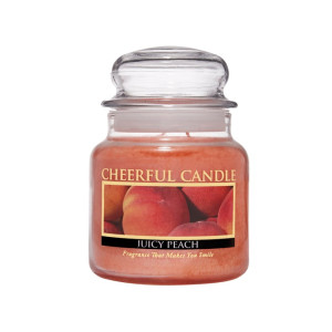 Cheerful Candle Juicy Peach 2-Docht-Kerze 453g