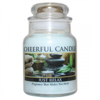 Cheerful Candle Just Relax 1-Docht-Kerze 170g