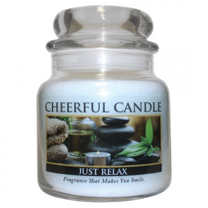 Cheerful Candle Just Relax 2-Docht-Kerze 453g
