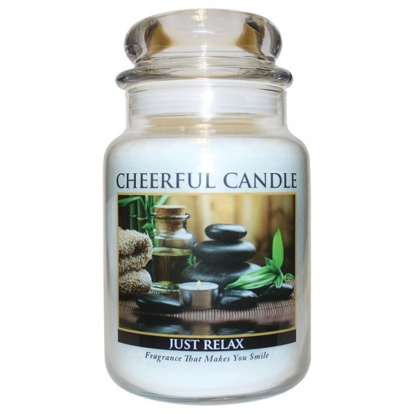 Cheerful Candle Just Relax 2-Docht-Kerze 680g