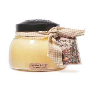 Lemon Butter Pound Cake 2-Docht-Kerze Mama Jar 623g