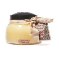 Lemon Butter Pound Cake 2-Docht-Kerze Mama Jar 623g
