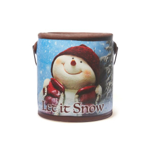 Cheerful Candle Let It Snow - Juicy Apple Farm Fresh 566g