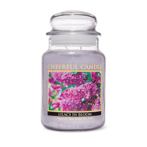 Cheerful Candle Lilacs In Bloom 2-Docht-Kerze 680g