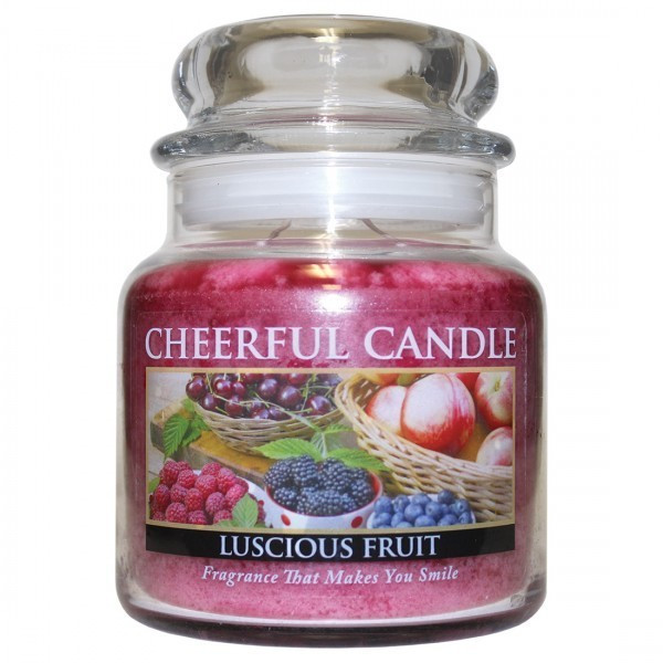 Cheerful Candle Luscious Fruit 2-Docht-Kerze 453g